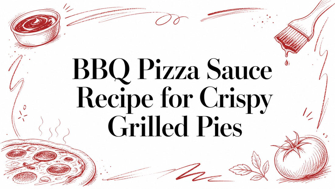 BBQ Pizza Sauce Recipe for Crispy Grilled Pies