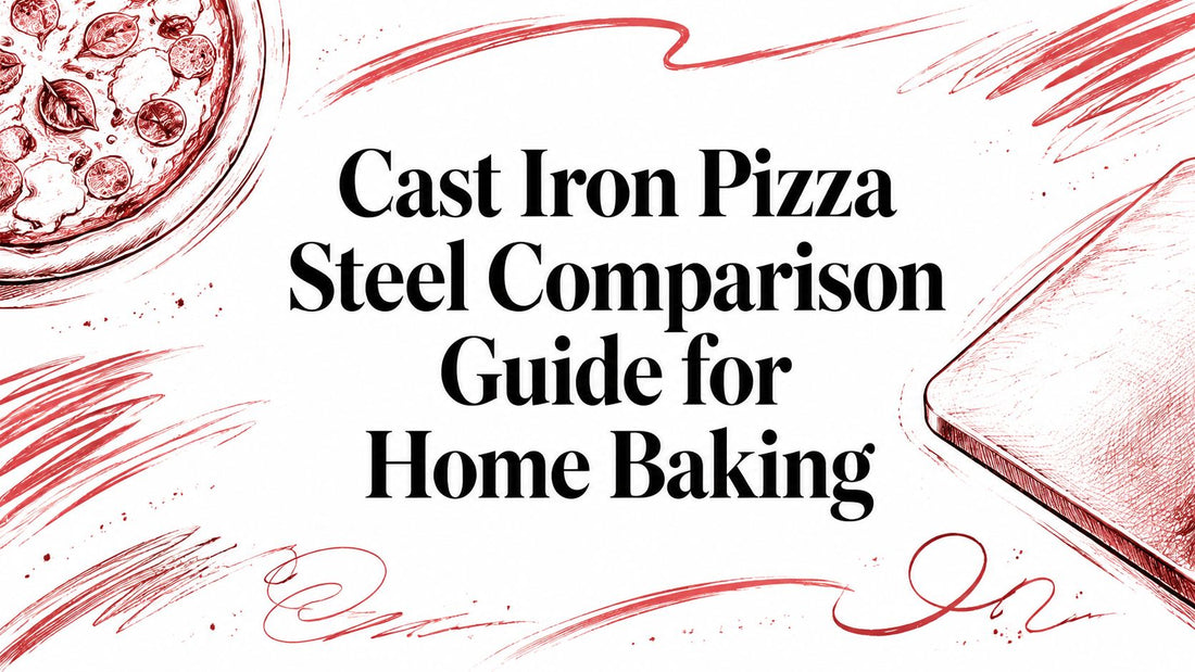 Cast Iron Pizza Steel Comparison Guide for Home Baking