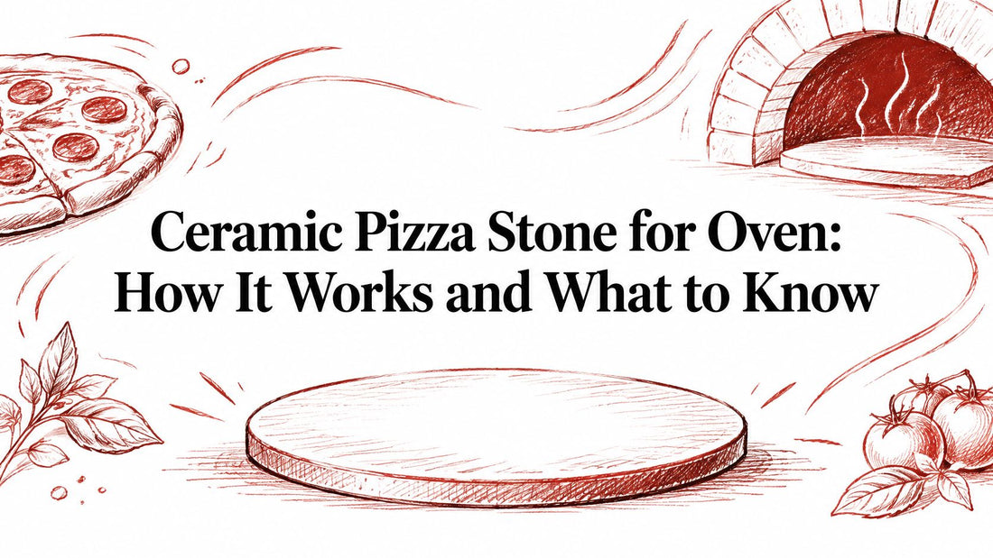 Ceramic Pizza Stone for Oven: How It Works and What to Know – Hans Grill