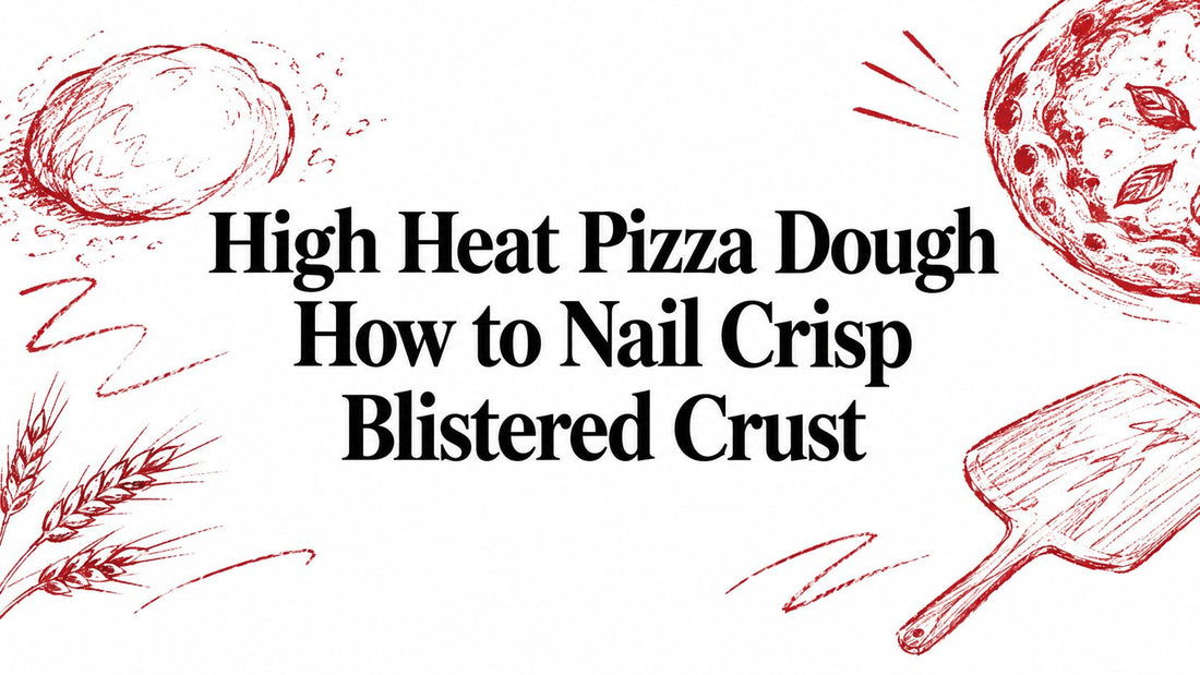 High Heat Pizza Dough How to Nail Crisp Blistered Crust