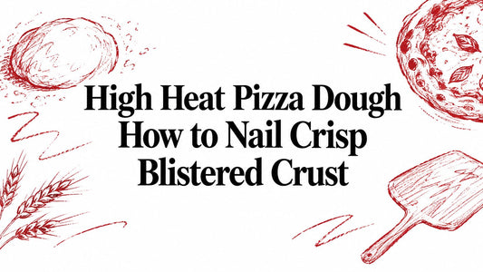 High Heat Pizza Dough How to Nail Crisp Blistered Crust