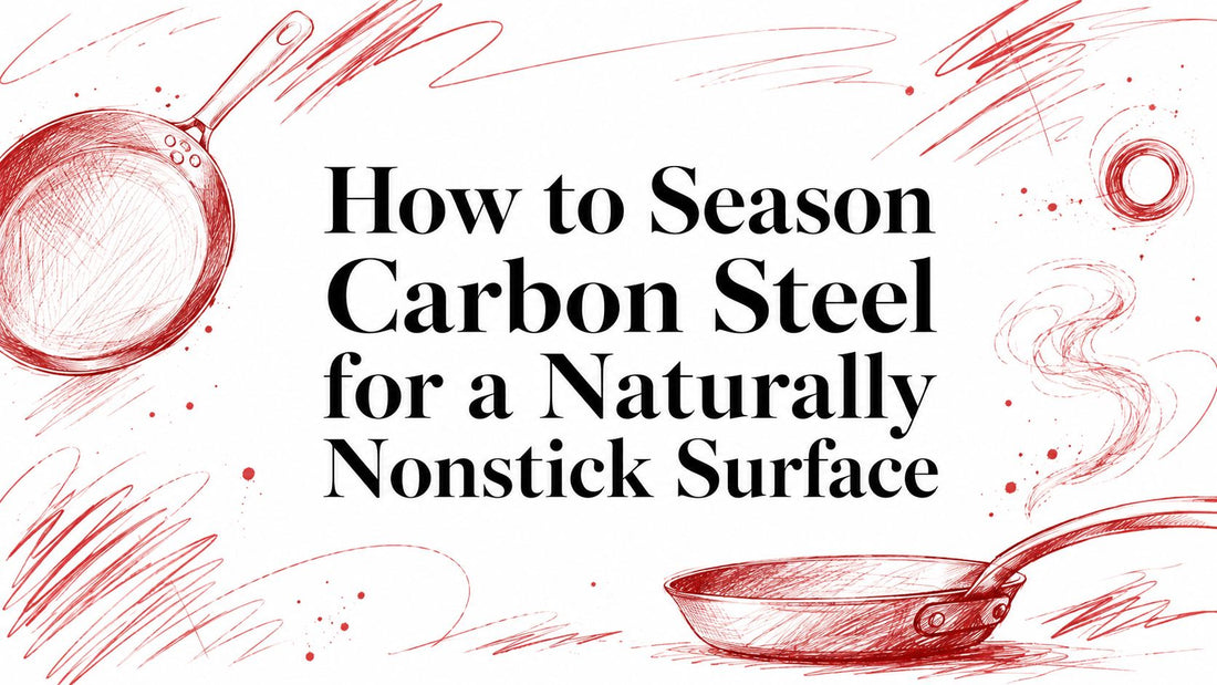 How to Season Carbon Steel for a Naturally Nonstick Surface