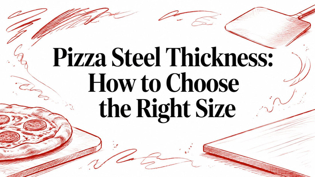 Pizza Steel Thickness: How to Choose the Right Size