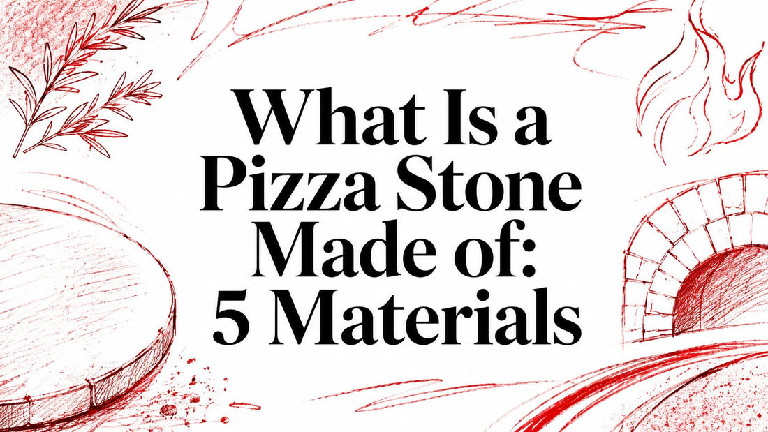 What Is a Pizza Stone Made of: 5 Materials