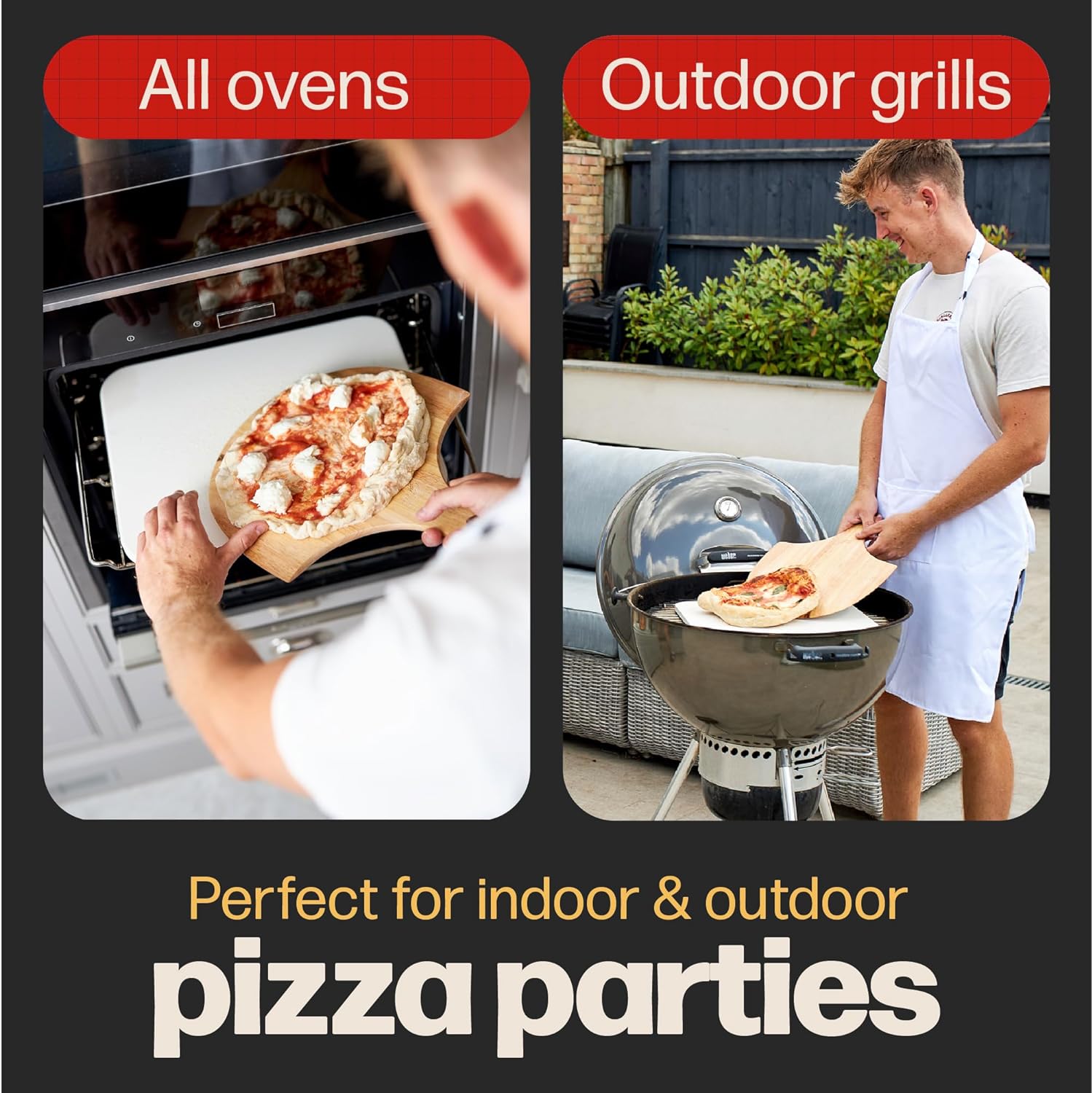 Hans Grill Pizza Stone - Thumbnail 3