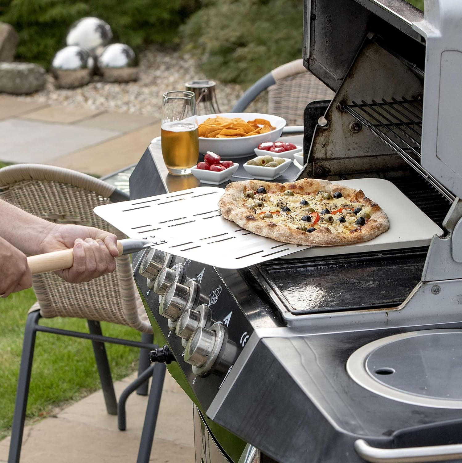 Hans Grill Pizza Stone - Thumbnail 5