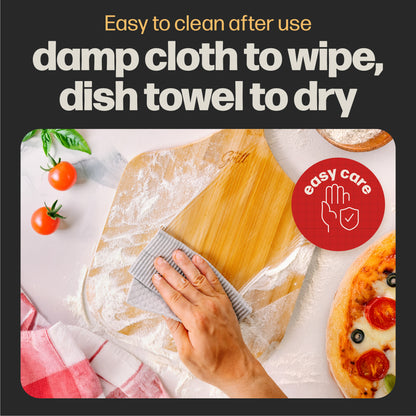 HANS GRILL Wooden Pizza Peel 12 Inch