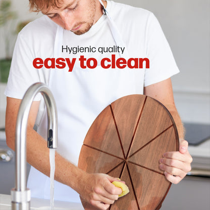 Hans Grill PRO Pizza Cutting Set (Board + Rocker Blade)