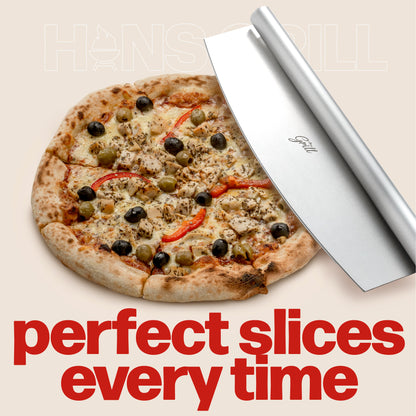 Hans Grill Pizza Rocker Cutter PRO (14")