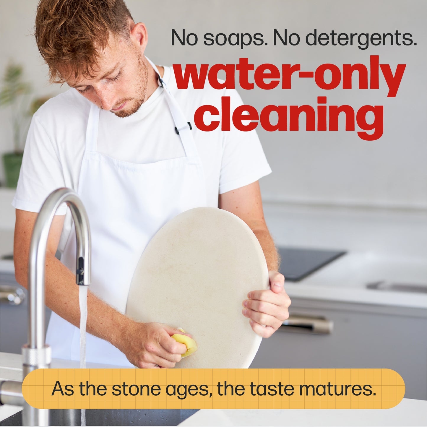 Hans Grill Round Pizza Stone PRO (15")