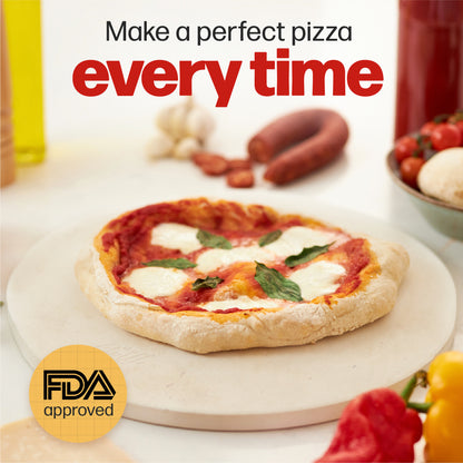 Hans Grill Round Pizza Stone PRO (15")