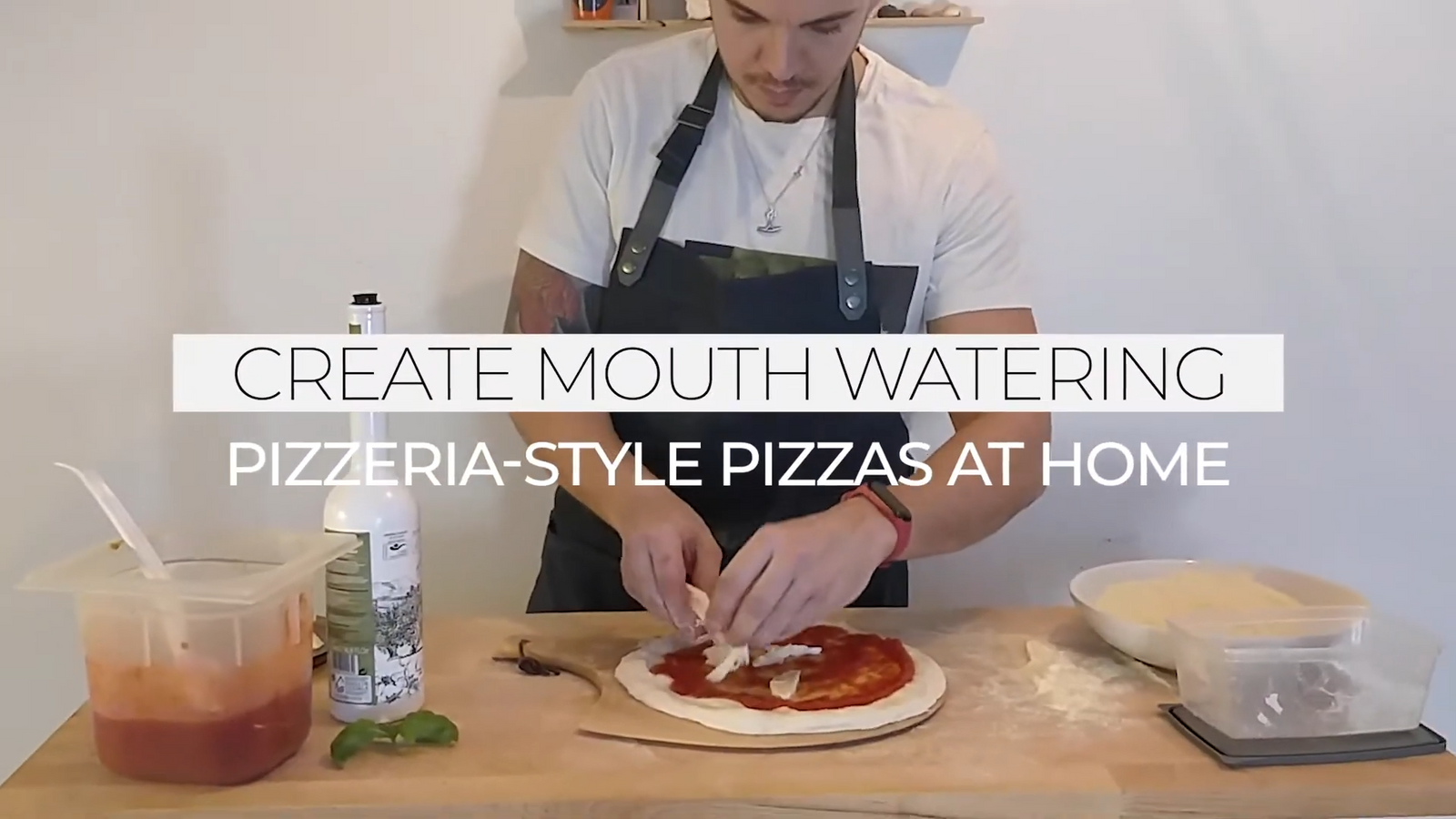 Watch Our Chef Create the Perfect Pizza