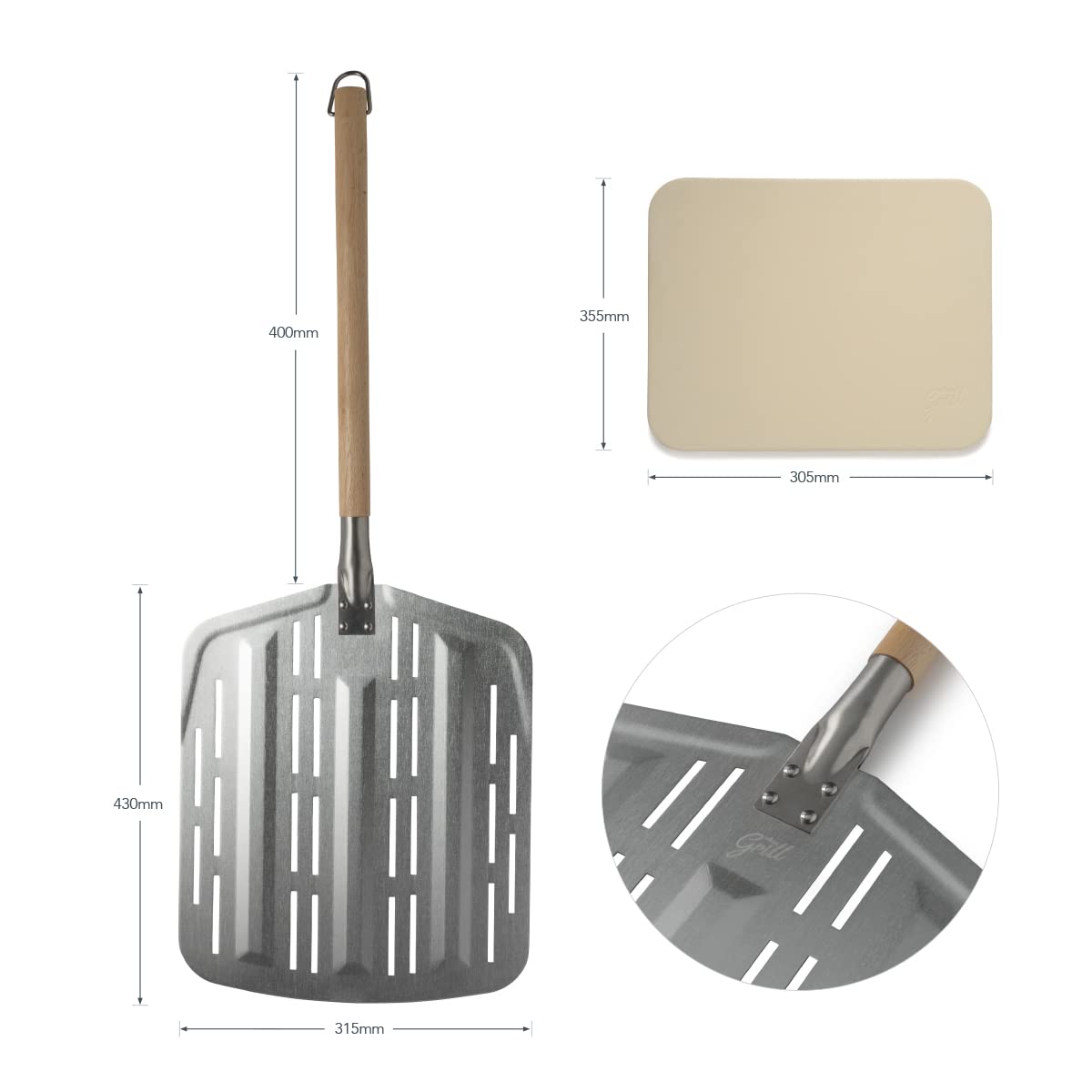 Pizza Stone PRO Hans Grill