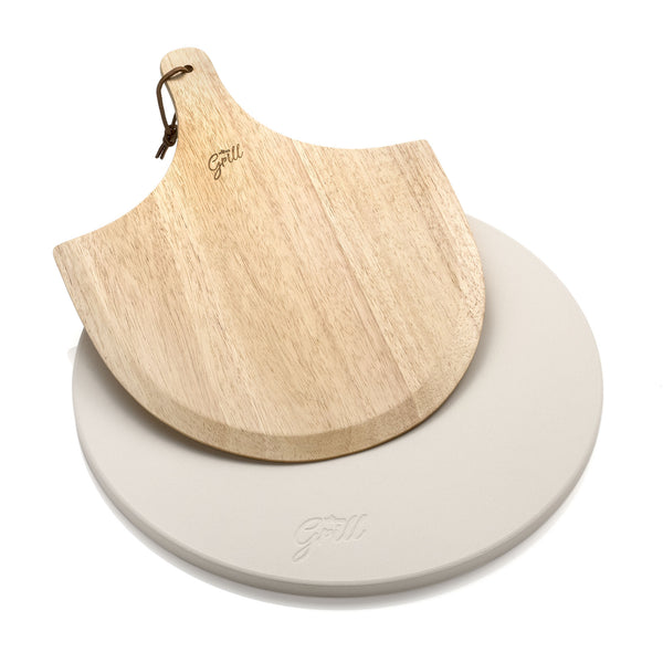 Circular Pizza Stone Hans Grill